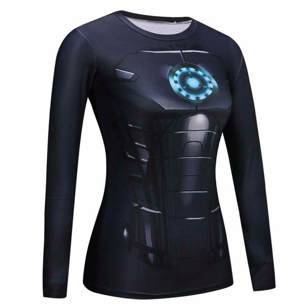 Ladies Compression Shirt Long sleeve